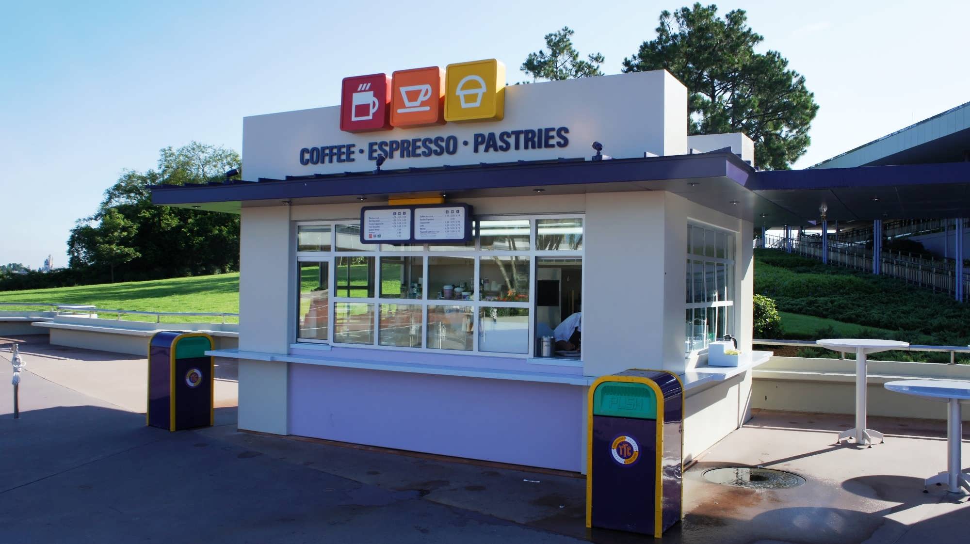 Quickservice breakfast options on your way into Magic Kingdom