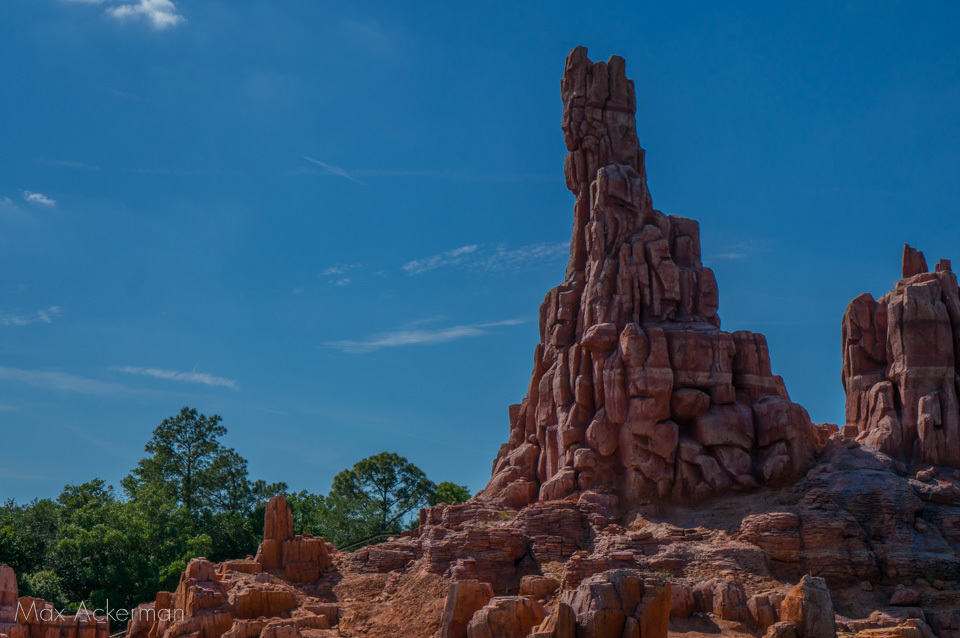 Big Thunder Mountain Railroad at the Magic Kingdom