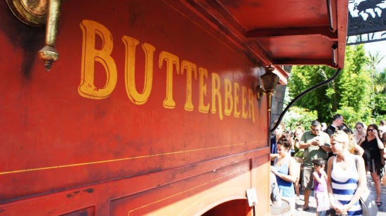 Butterbeer: the only drink in the world that's like its own attraction.