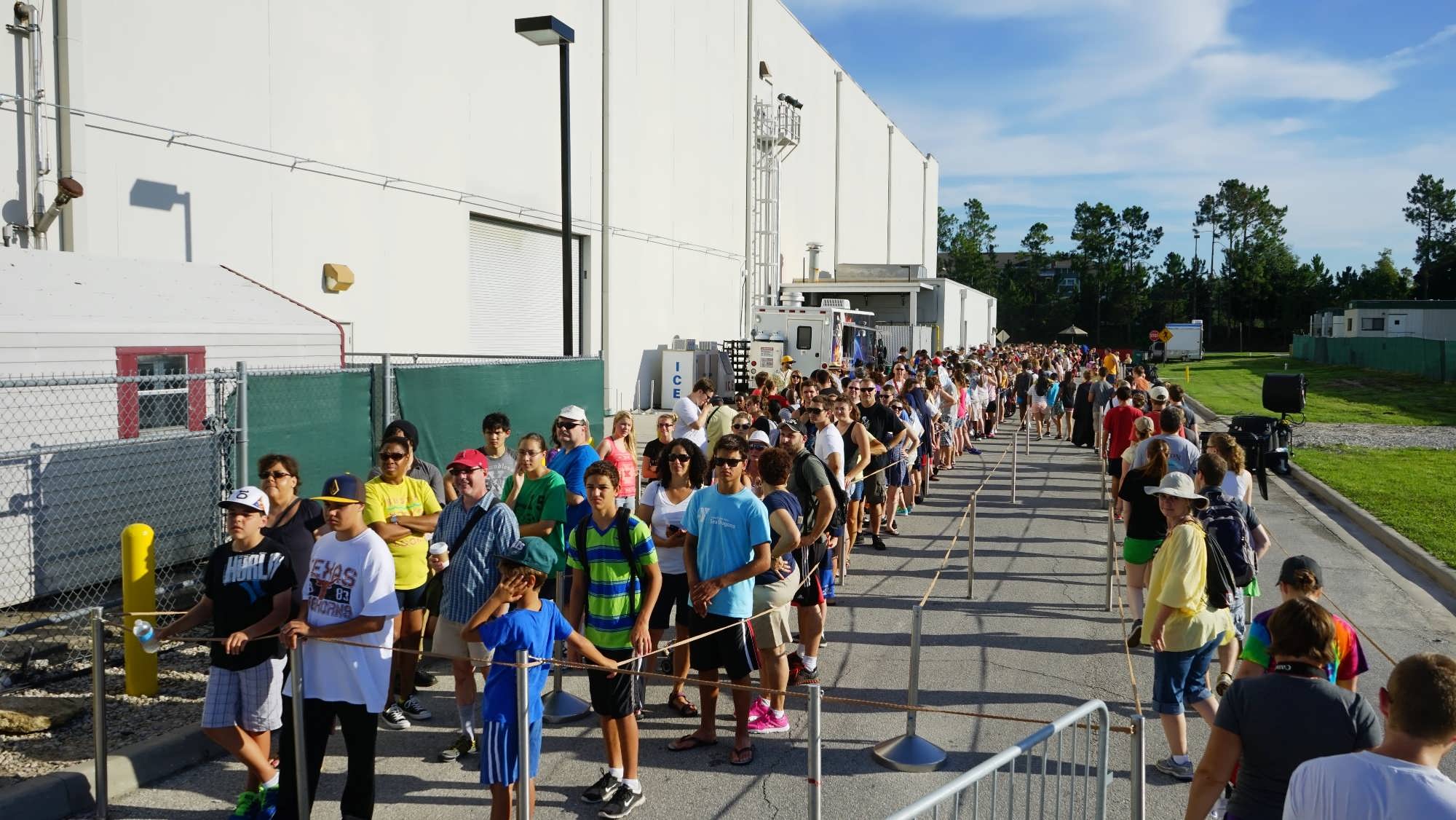 Diagon Alley extended standby line takes guests backstage