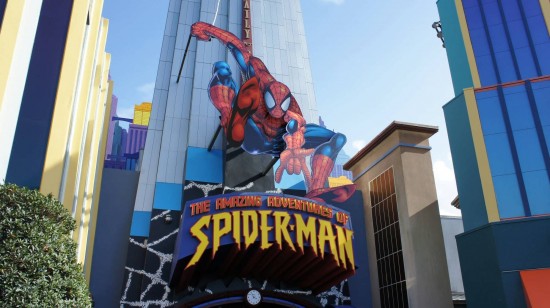 The Amazing Adventures of Spider-Man at Universal's Islands of Adventure.