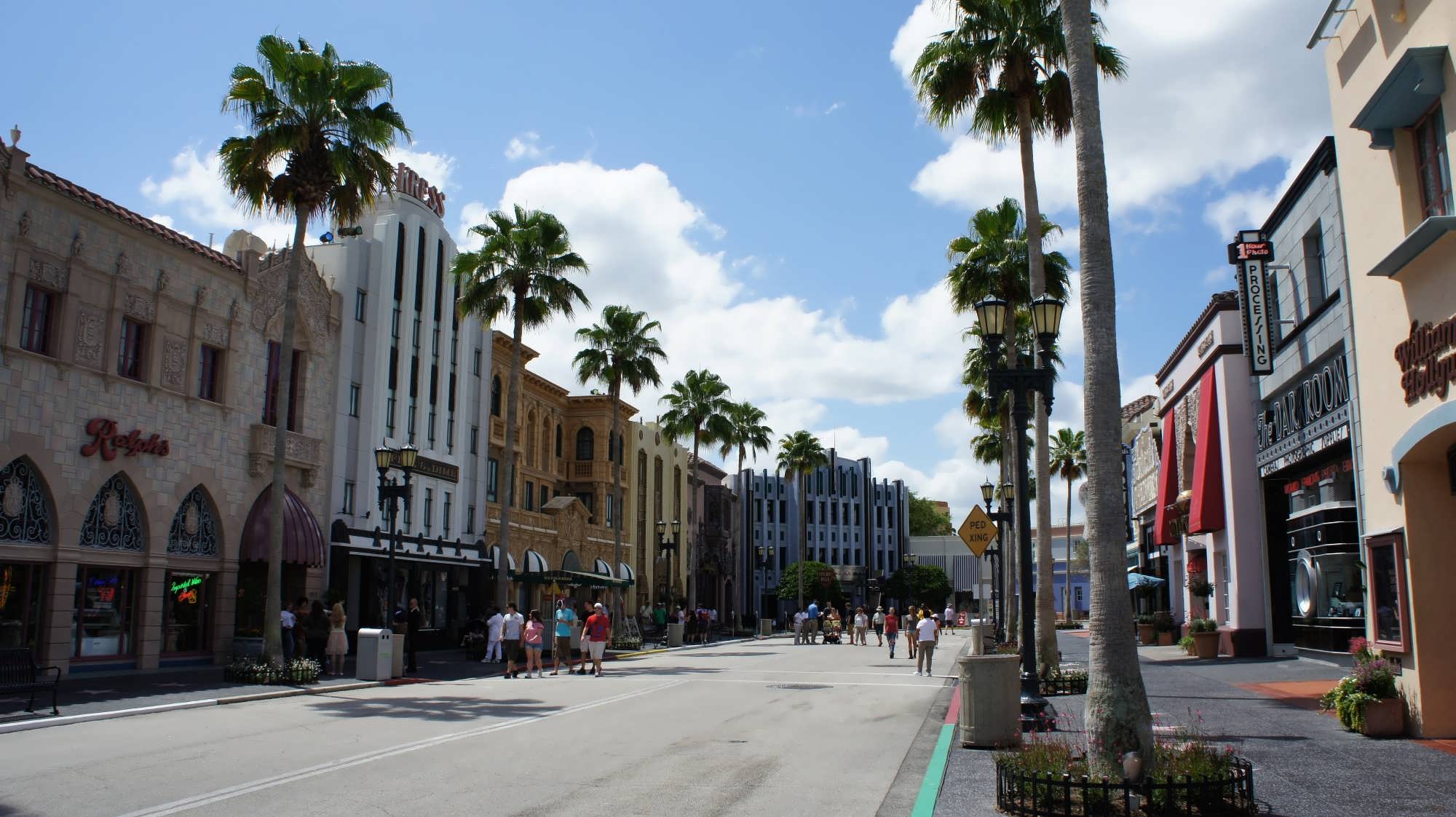 Hollywood Backlot Inside Universal Studios Florida Hollywood Backlot Inside Universal Studios Florida