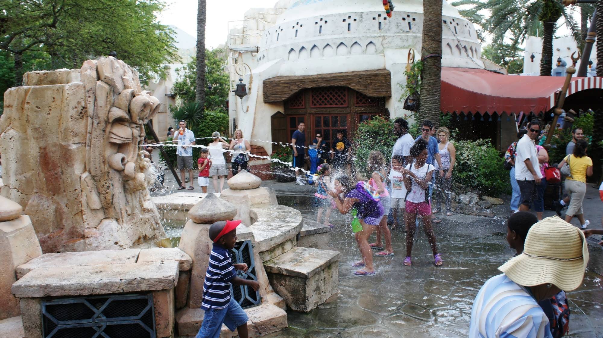 Mystic Fountain at Islands of Adventure