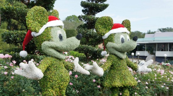 Magic Kingdom holiday decorations 2011.