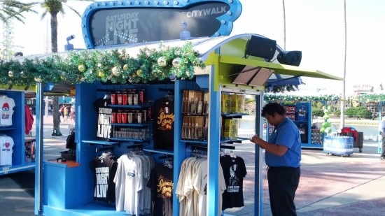 Saturday Night Live kiosk at Universal CityWalk.