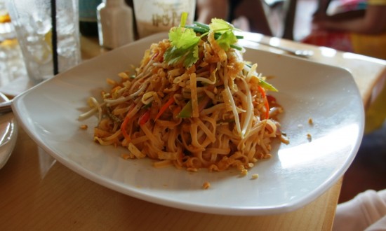 The Pad Thai at Mythos inside Universal's Islands of Adventure.