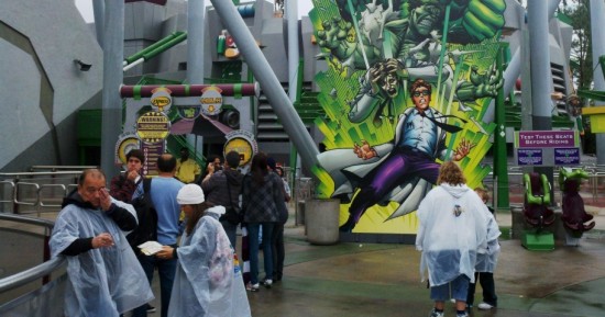 Why waste your one day at Universal's Islands of Adventure in the rain?