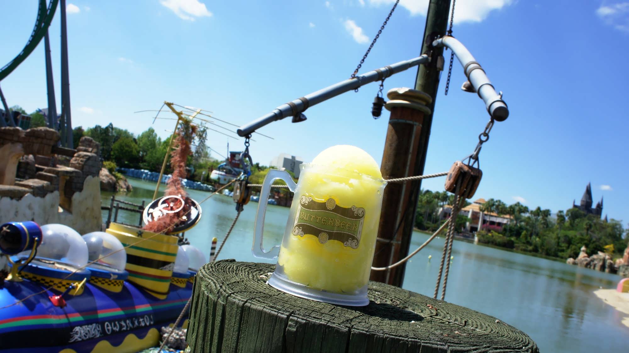 Souvenir Slushee Sipper, 'Yummy' Popcorn Bucket, and Themed