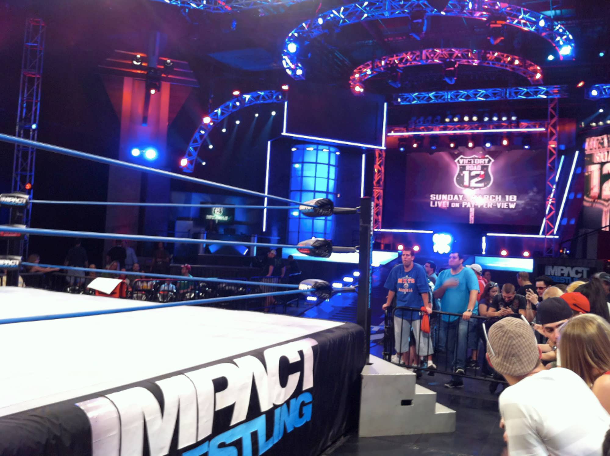 IMPACT WRESTLING live at Universal Great entertainment (and it's free!)