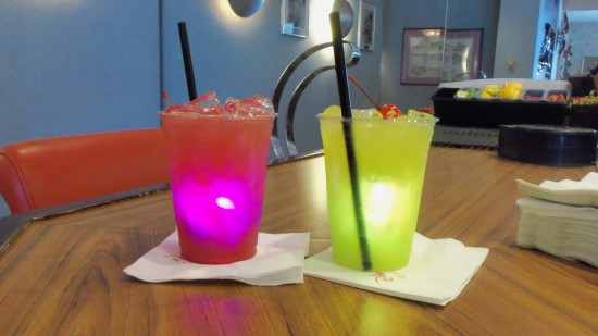 Glow cube drinks - fun, but ditch the cubes to save a few bucks.