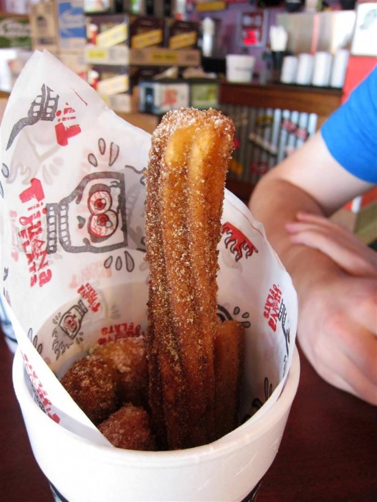 Tijuana Flats: The churros.