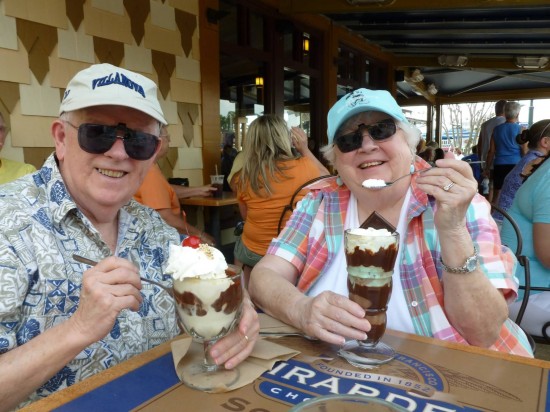 Ghirardelli Soda Fountain and Chocolate Shop.