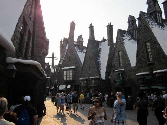 Don't let the snow on the rooftops in WWoHP fool you, check the weather forecast for your trip.