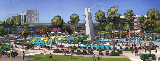 Universal Orlando's Cabana Bay Beach Resort.