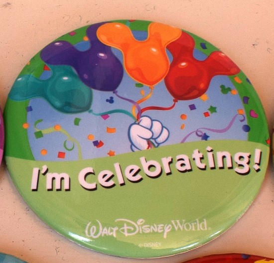 I'm Celebrating Disney badge