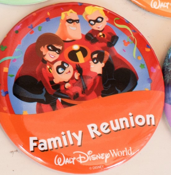 Family Reunion Disney badge.