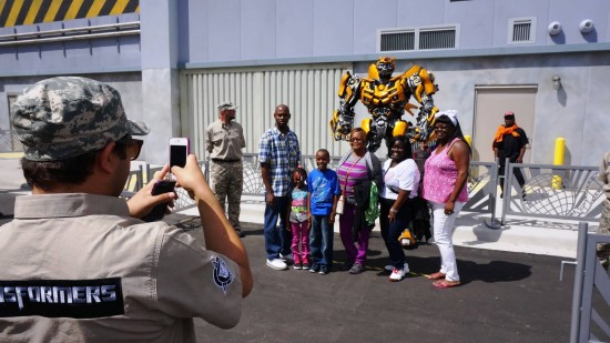 Bumblebee at Universal Studios Florida.