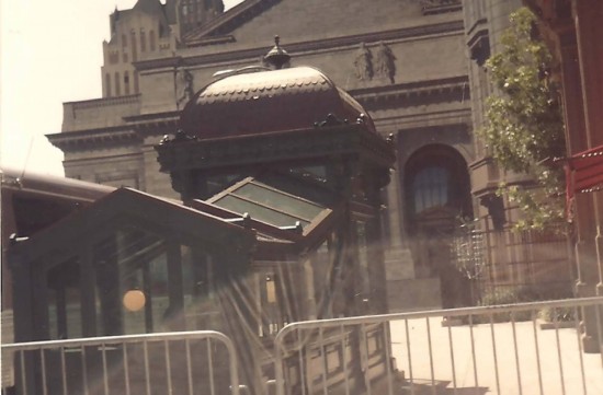 New York Subway Entrance - 1992.