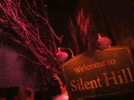 A peek inside the Silent Hill haunted house.