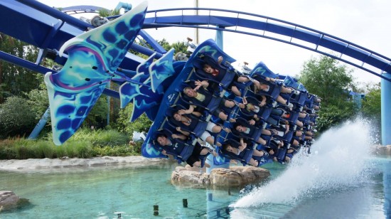 Manta at SeaWorld Orlando.