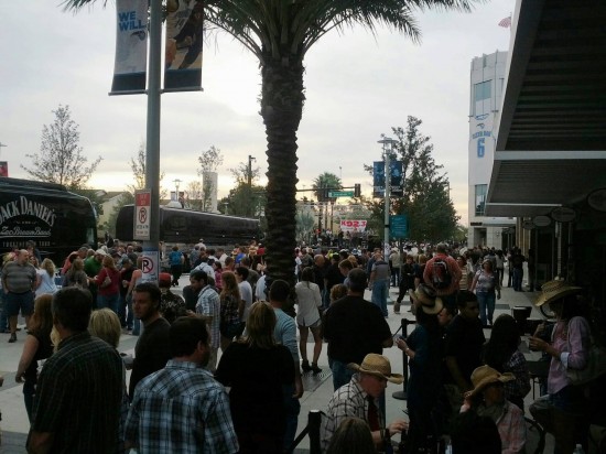 Zac Brown Band at Amway Center - October 27, 2012: Block party.