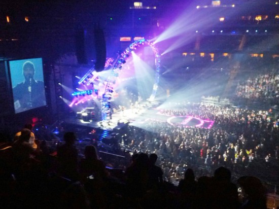 Zac Brown Band at Amway Center - October 27, 2012: Loge Box H, a little later in the concert.