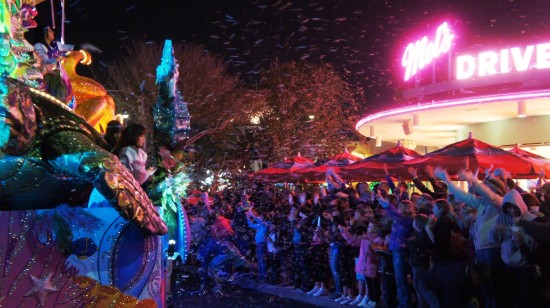 Mardi Gras at Universal Studios Florida.