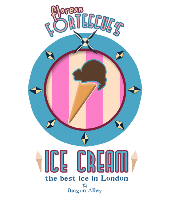Florean Fortescue's Ice Cream.