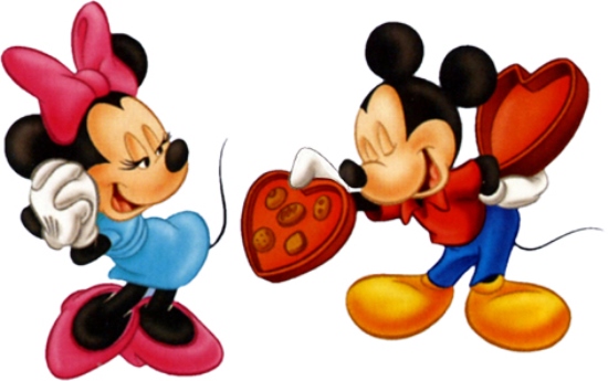 Mickey & Minnie Mouse.