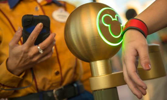 MyMagic+ MagicBand at Walt Disney World.