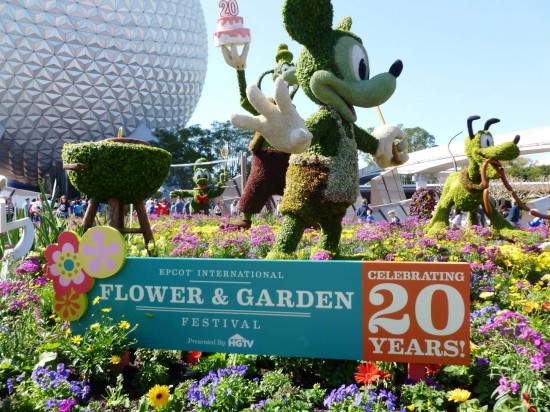 2013 Epcot International Flower & Garden Festival.