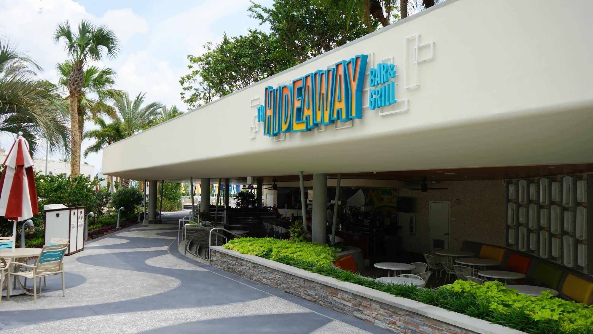 The Hideaway Bar & Grill at Cabana Bay Beach Resort