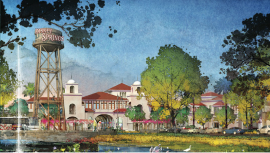 Disney Springs concept art.