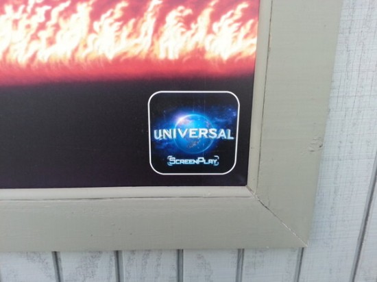 Universal ScreenPlay icon appearing at Universal Orlando.