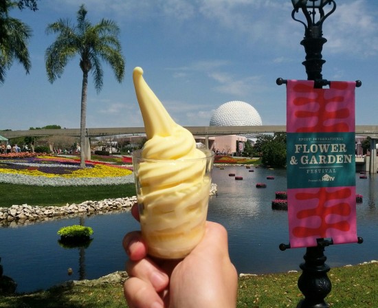 Dole Whip with spiced rum at this year's Flower & Garden Festival.