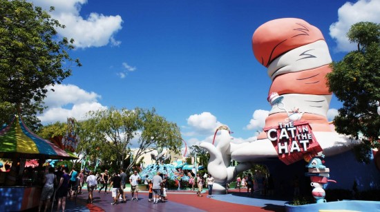 Seuss Landing and Cat in the Hat.