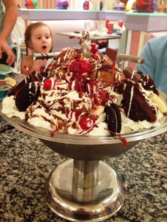 The Kitchen Sink at Beaches & Cream.