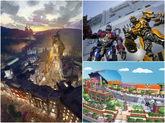 Diagon Alley + Transformers + Springfield = trifecta.