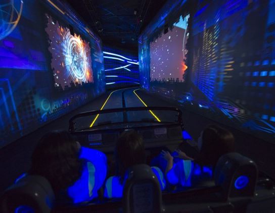 The new Test Track at Epcot.