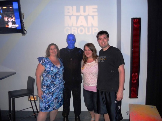 Bluephoria Lounge at Blue Man Group - Universal Orlando.