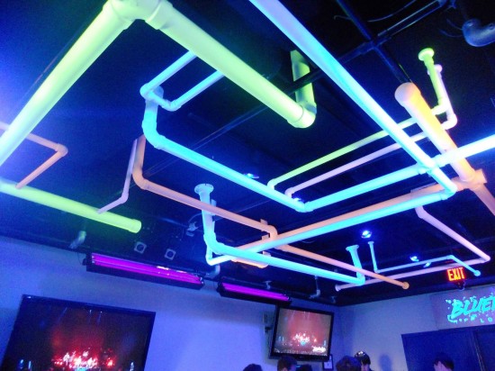 Bluephoria Lounge at Blue Man Group - Universal Orlando.