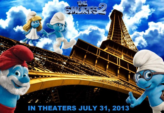 The Smurfs 2 coming to theaters July 31, 2013.