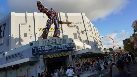 Transformers: The Ride 3D at Universal Studios Florida.