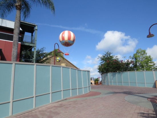 Disney Springs construction - July 2013.