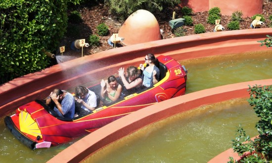 Dudley Do-Right's Ripsaw Falls at Islands of Adventure.