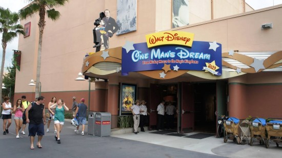 Walt Disney: One Man's Dream at Disney's Hollywood Studios.