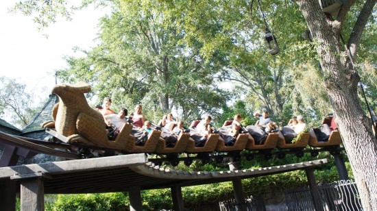 Flight of the Hippogriff at Islands of Adventure.