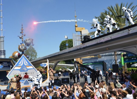 Star Tours opens at Disneyland.