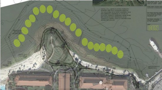 Map of the future water bungalows at Disney's Polynesian Resort?