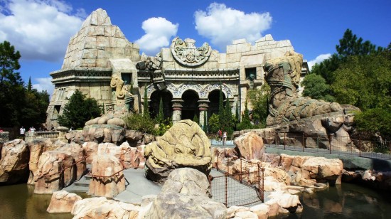 Poseidon's Fury at Universal's Islands of Adventure.